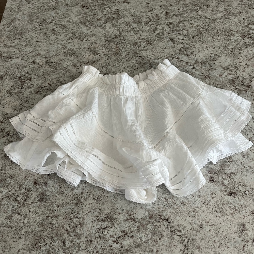 aerie rock n ruffle skort